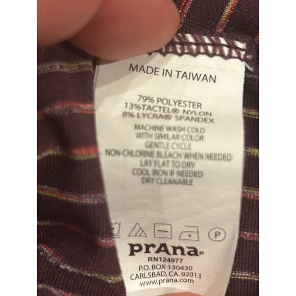 Prana Scramble Mock Neck Long Sleeve Athletic Dress Size XS - Picture 9 of 11